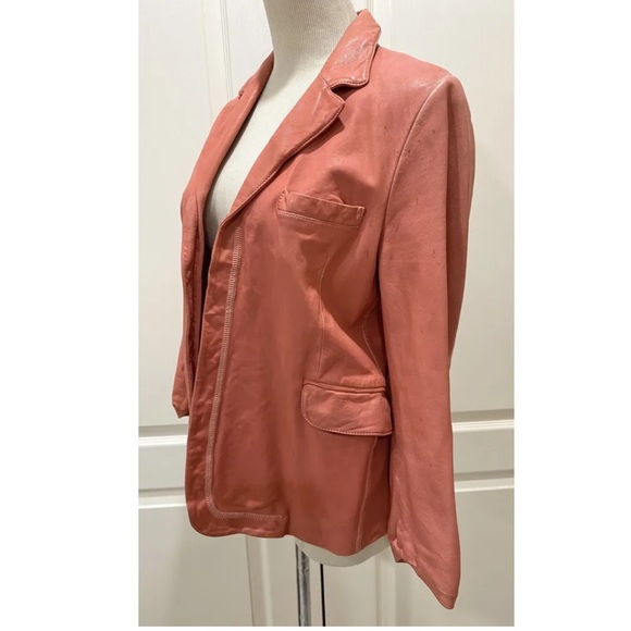 Vintage Marni Shrunken Laundered Leather Jacket - Picture 5 of 8